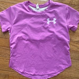UnderArmour Girls Work Out t-shirt YXS